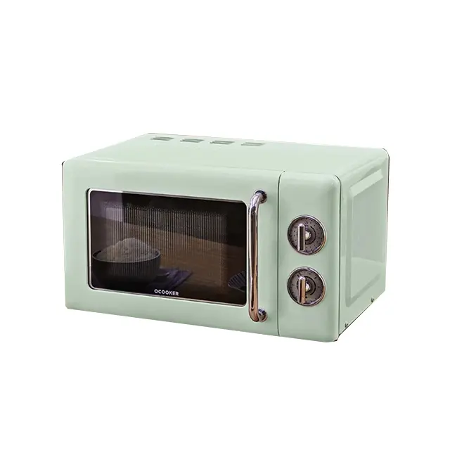 Microondas pequeño para el hogar, horno microondas mecánico de 20L, Ovene