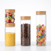 Bouteille de vitamines en verre borosilicate réutilisable, résistante à la chaleur et légère, 5oz 6oz 10oz, bouchon à vis 58mm, design à joint plat