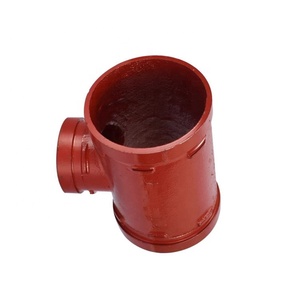Michenical Tee Fire Pipe Fittings Reduzier stück Dn65 * 50 Dn100 * 50 Dn 200*100 Prime Quality Trench Tee - Product Image 5