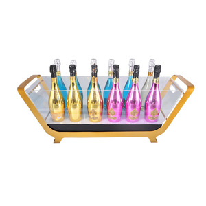 Ice-Sealed Champagne Boat 12/24 LED Illuminated Ice Bucket For Bars KTV Party Modern Design Plastic Material - Product Image 5