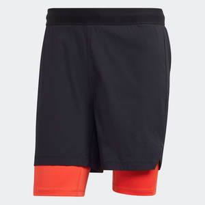 Bestex Pantalones Cortos de Poliéster Láser de Doble Capa con Forro, Dobladillo Dividido y Elástico en 4 Vías, Entrenamiento de Gimnasio, 2 en 1, Logotipo Personalizado para Hombre - Product Image 6