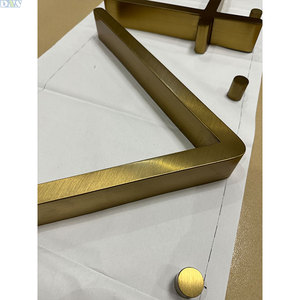 金色亚克力字母标牌 金属标志 不锈钢镜面装饰电子标牌 适用于公司店面标牌 - Product Image 5