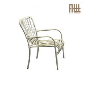 <span class=keywords><strong>Bistro</strong></span> francés sillas moderno de mimbre silla de jardín Anillo blanco de mimbre, muebles <span class=keywords><strong>al</strong></span> aire libre - Product Image 6