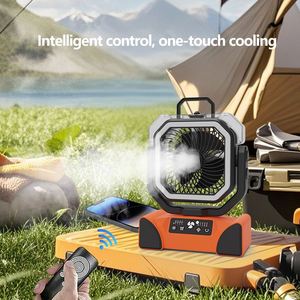 Ventilador Portátil Ligero y Desmontable con Trípode Recargable para Exteriores, Ideal para Tiendas de Campaña, Campamentos, Picnics, Playa y Viajes - Product Image 5