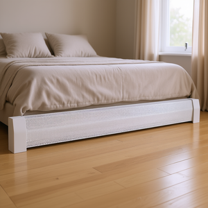 Cubierta para Calentador de Zócalo, Unidad de Calefacción Eléctrica de Acero de 5 Pies para Dormitorio, Fácil Instalación - Product Image 2