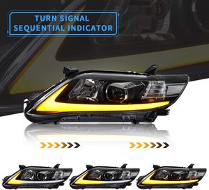 ไฟหน้าโปรเจคเตอร์ LED ของ vland ใช้ได้กับฐาน<span class=keywords><strong>2010</strong></span> 2011 <span class=keywords><strong>Camry</strong></span>, Le, SE และ Xle (เวอร์ชั่นสหรัฐ) W/Sequential - Product Image 3
