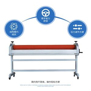 Hand Cranked Automatic Laminating Machine 1600mm Cold Roll For Photos Posters Drawings - Product Image 4