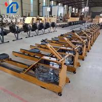 YG-R002 prix pas cher rameur bois rameur fitness rameur pour salle de sport