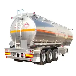 New 40000l 3 Axles Bulk Oil Tank Trucks Liquid Oil Tank Cargo Trailer