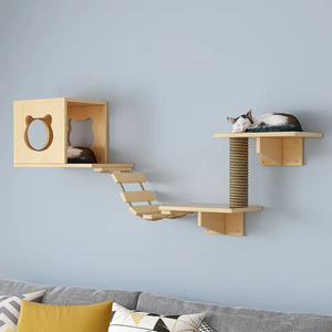 Chat hamac <span class=keywords><strong>lit</strong></span> chat fenêtre perchoir pour grandes grandes étagères suspendus chat accessoires meubles CNLF - Product Image 4