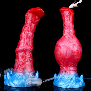 Fantasi ejakulasi <span class=keywords><strong>Penis</strong></span> untuk pemula dengan cangkir hisap kuat untuk pria seperti daging Dildos dengan pompa <span class=keywords><strong>g-spot</strong></span> dan steker Anal wanita - Product Image 2