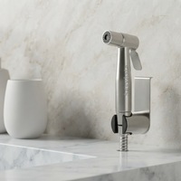 Pulvérisateur de bidet portable multifonctionnel avec tuyau à pression d'eau réglable, kit de lavage féminin et pour animaux de compagnie, pour salle de bain