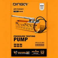 Bomba de Prueba de Presión Manual DingQi RP 50, Máquina Portátil de Prueba Hidrostática para Detección de Fugas en Tuberías de Agua PPR y Radiadores
