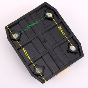 Douille de guidage Thyssen pour rail d'ascenseur 140x10mm 140x16mm en plastique PC FR pour pièces d'ascenseur - Product Image 2