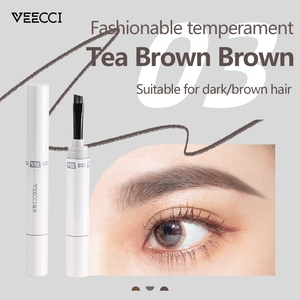 Crayon à sourcils portable à base d'eau imperméable et durable avec logo personnalisé bon marché - Product Image 1