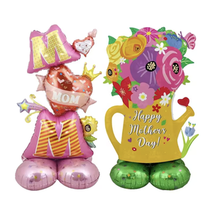 Ballons en aluminium épais 2026, grand format, motif 'Maman debout' et 'Papa', emballage individuel, pour Hélium, promotion pour les fêtes de la Fête <span class=keywords><strong>des</strong></span> Pères et de la Fête <span class=keywords><strong>des</strong></span> Mères - Product Image 4