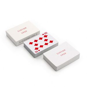 Custom Design High Quality 350Gsm Barcode Wooden Box <b>Card</b> Paper <b>Playing</b> Poker <b>Cards</b> for Party - Product Image 1