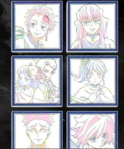 YiKai Nouveauté Cartes à Collectionner Demon Slayer en Papier Coloré Vol.<span class=keywords><strong>2</strong></span> CCG TCG Cadeaux Artistiques pour Enfants Jeu de Cartes de Société - Product Image 6