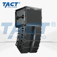 Système de sonorisation avec enceintes line array actives et passives de 10 pouces, enceintes line array RCF pour les performances sur scène