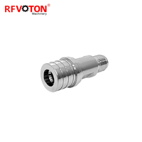 Adaptateur direct usine polarité inversée RP SMA femelle vers QMA mâle, connecteur coaxial RF en stock