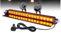 Interior del coche LED Dash luz estroboscópica interior del coche luz estroboscópica decorativa de emergencia LED Dash luz estroboscópica