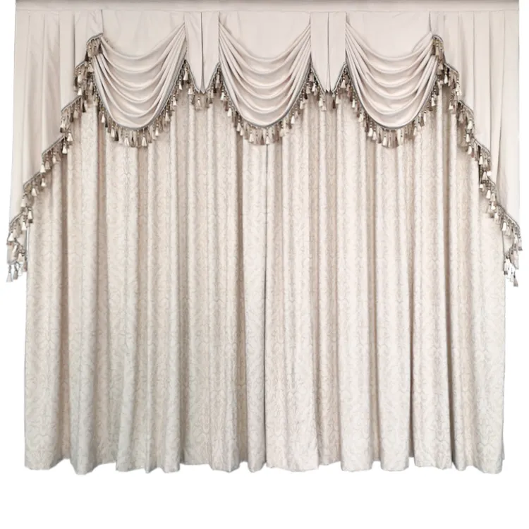 Top quality good price Arabic style Salon living room window luxury curtain