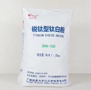 सफेद रंगद्रव्य Tio2 टाइटेनियम डाइऑक्साइड DHA-100 एनाटेज टाइटेनियम डाइऑक्साइड