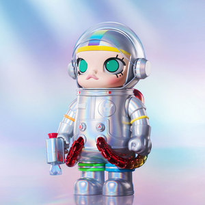 POPMART MEGA SPACE <span class=keywords><strong>MOLLY</strong></span> 400% Rainbow 2.0 Figurines d'action d'anime authentiques, boîte mystère à collectionner, décoration de maison, cadeau - Product Image 2