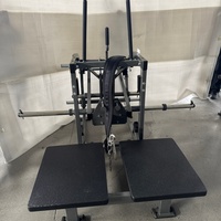 Équipement de fitness pour salle de sport, rack multifonctionnel, rack à squats, machine Smith verticale à charge de plaques