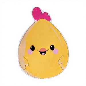 Tapis de porte Pâques avec motifs de poussins adorables et motifs festifs pour couloir ou logo, fabriqué en Chine - Product Image 1