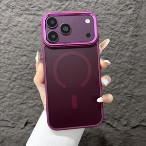 เคสโทรศัพท์มือถือแม่เหล็กแบบด้านคุณภาพสูงสำหรับ iPhone 18 Pro Max 17 16 15  แบบโปร่งแสง รองรับการชาร์จไร้สาย - Product Image 4