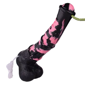 YOCY Jouet sexuel pour femmes, gode anal coloré en forme <span class=keywords><strong>de</strong></span> <span class=keywords><strong>cheval</strong></span>, éjaculation, masturbation - Product Image 1