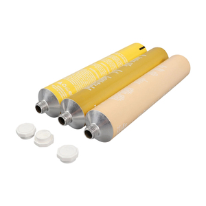 <span class=keywords><strong>Tube</strong></span> pliable en aluminium pour <span class=keywords><strong>gouache</strong></span>, cosmétiques, crème pour les mains, avec bouchon octogonal - Product Image 1