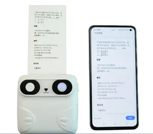 PUTYミニサーマルポータブルプリンター、Android WiFiポータブルミニプリンターラベルバーコードフォトプリンター、APP of peripage
