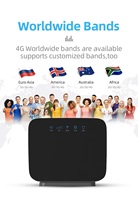 Router Wifi Karbor 4G con Ranura para Tarjeta SIM, Router Inalámbrico con Antena de 2.4G, Puerto RJ45/RJ11, Uso Doméstico, WAN/LAN