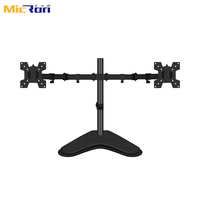 Soporte Ergonómico Articulado para Monitor de Escritorio, Rotación de 360 Grados, Inclinación, VESA 100x100, Carga de 8 kg, para un Solo Monitor