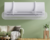 Déflecteur d'air ca réglable Transparent adapté aux climatiseurs fendus. Améliorer la circulation du refroidissement et du chauffage avec le ventilateur