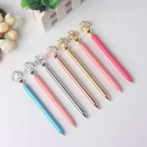 Colorful Large Diamond Ball <strong>Pen</strong> Big Diamond Lucky <strong>Pen</strong> Flower Four Leaf Clover <strong>Wedding</strong> <strong>Pen</strong> - Product Image 4