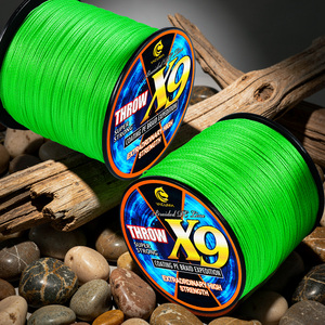 YACUMA OEM/ODM 300M/500M X9 Ligne <span class=keywords><strong>de</strong></span> <span class=keywords><strong>pêche</strong></span> tressée flottante verte <span class=keywords><strong>invisible</strong></span> durable légère multifilament PE pour rivière et lac - Product Image 2