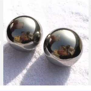 Grandi SS304 solido acciaio inossidabile 50mm 40mm 45mm 60mm mano e polso che rinforzano le palle Baoding - Product Image 5