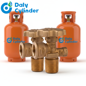 Válvula de seguridad de latón de alta presión para cilindros de GLP, tipo POL, con volante, puerto de 1/2, 1 año de garantía para gas, directo de fábrica DALY - Product Image 4
