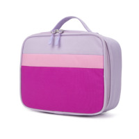 Ensemble de vaisselle isotherme unisexe avec fermeture éclair en polyester, capacité de 4 à 5 litres pour l'école et les activités de plein air