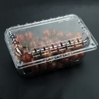 Haute qualité en plastique recyclable d'emballage de raisin punnet fruits boîte pliante frais emballage palette