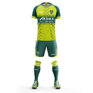 เสื้อฟุตบอลแบบซับลิเมชั่นสั่งทำพิเศษ OEM ชุดทีมฟุตบอลแบบกำหนดเอง - Product Image 3