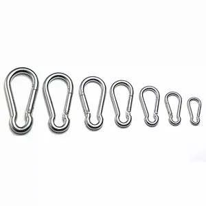 JRSGS तस्वीर हुक दीन 5299 फार्म सी 304 316 स्टेनलेस स्टील Carabiner निर्माता ताला झूला हेराफेरी S0066