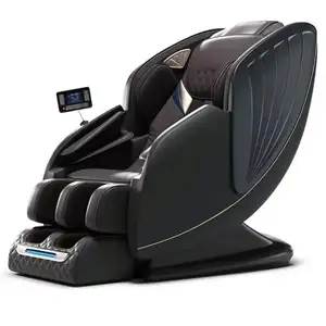 كرسي تدليك 4D شياتسو بدون جازبية 3D كرسي تدليك حراري ذكي وطويل على شكل روبوت ثلاثي الابعاد كرسي تدليك ذكي وكهربائي