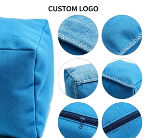 Jeu de lancer de sacs de sable portables en toile cube 7 couleurs avec LOGO personnalisé, mini sacs de sable, accessoires de jeu éducatifs pour enfants et adultes en extérieur - Product Image 2