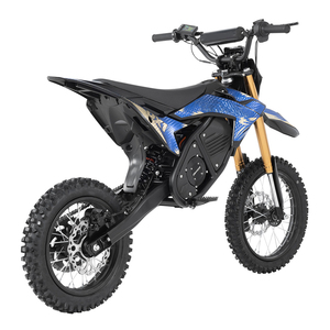 Moto tout-terrain DX1 avec cadre en chromoly, VTT électrique 48V 1500W, batterie lithium-ion, vitesse 65 km/h, charge utile 130 kg - Product Image 2