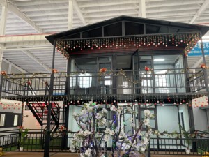 منزل حاويات فولاذي صديق للبيئة عالي الجودة متنقل قابل للتوسع من غرفة نوم واحدة إلى غرفتين مع مرافق للاستخدام كمستودع - Product Image 6