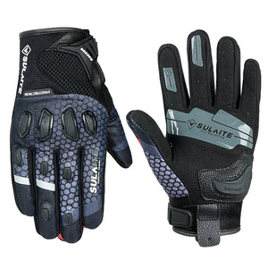 Sulaite – gants de moto pour hommes et adultes, en maille respirante, compatibles avec les écrans tactiles, équipement de protection pour la course, été - Product Image 1